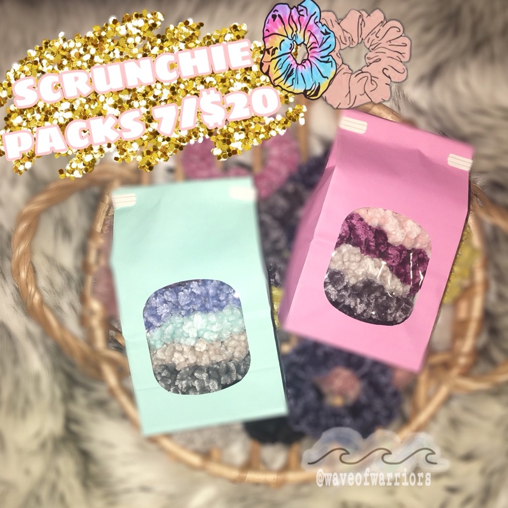 Velvet Scrunchies 7/$20 Vsco Mystery Pack